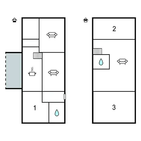 Сasa de vacaciones 3 Bedroom Amazing In *
